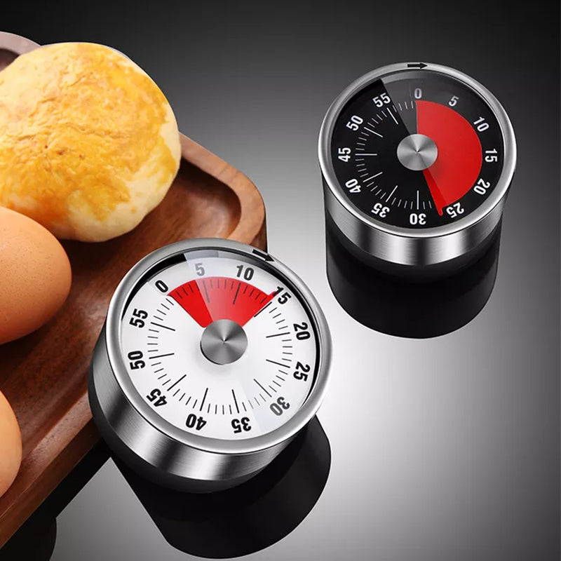 Roestvrijstalen Keuken Timer met Magnetische Bevestiging
