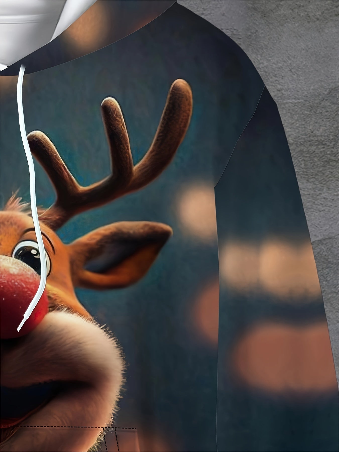 RendierJoy Hoodie – Warme en Vrolijke Hoodie met Rendierontwerp voor de Feestdagen