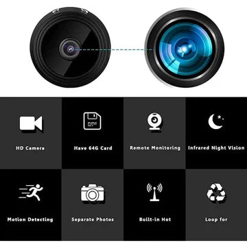 WatchPoint Mini – Draadloze 1080p Camera met Nachtzicht en Magnetische Bevestiging