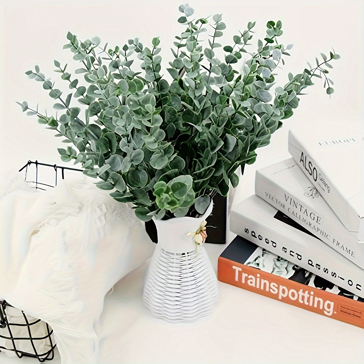 LenteEuca Kunst Eucalyptus – Decoratief Tafelstuk voor Beterschap of Chanoeka