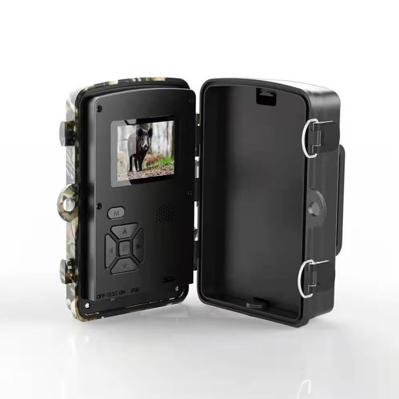 WildGuard Pro Nachtzichtcamera – Draadloze Buiten Wildcamera met Bewegingssensor