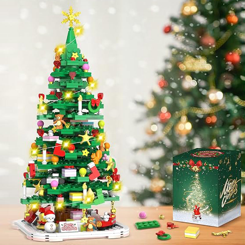 Kerstboom Bouw Adventskalender 2025 – Uniek Doe-Het-Zelf Kerstdecoratiepakket