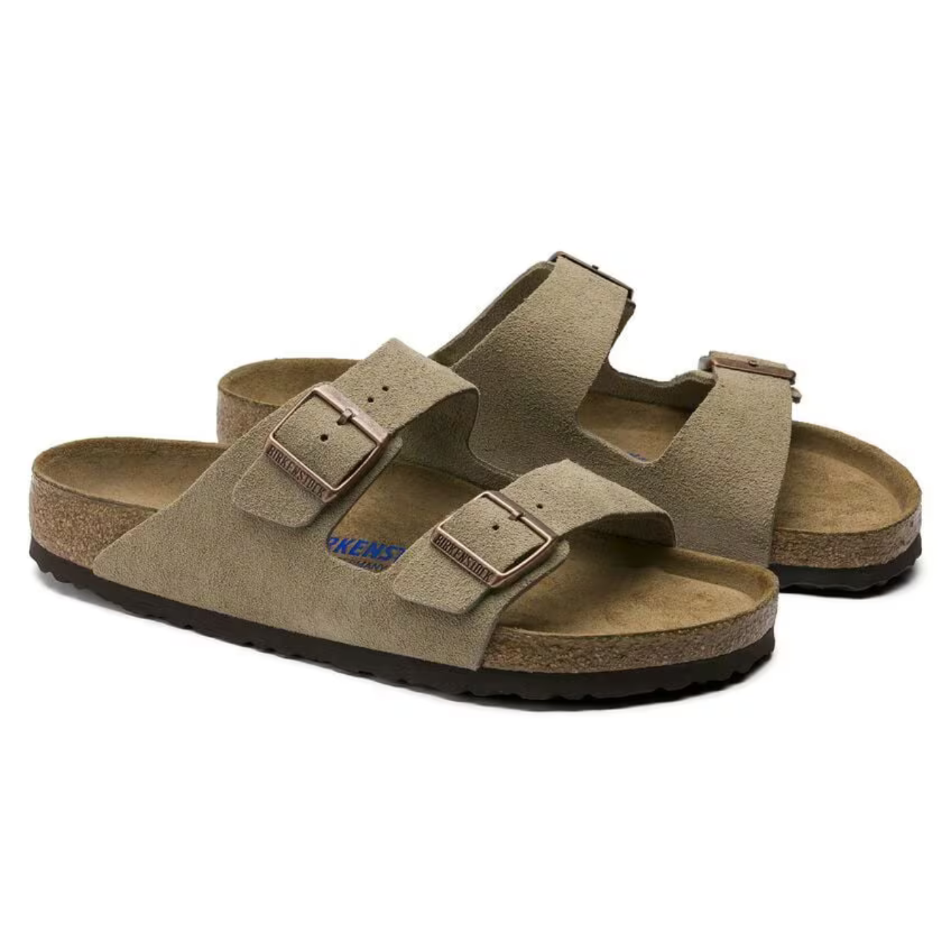 Tauviva suède comfortsandalen – Ergonomisch voetbed & verstelbare banden voor zomercomfort