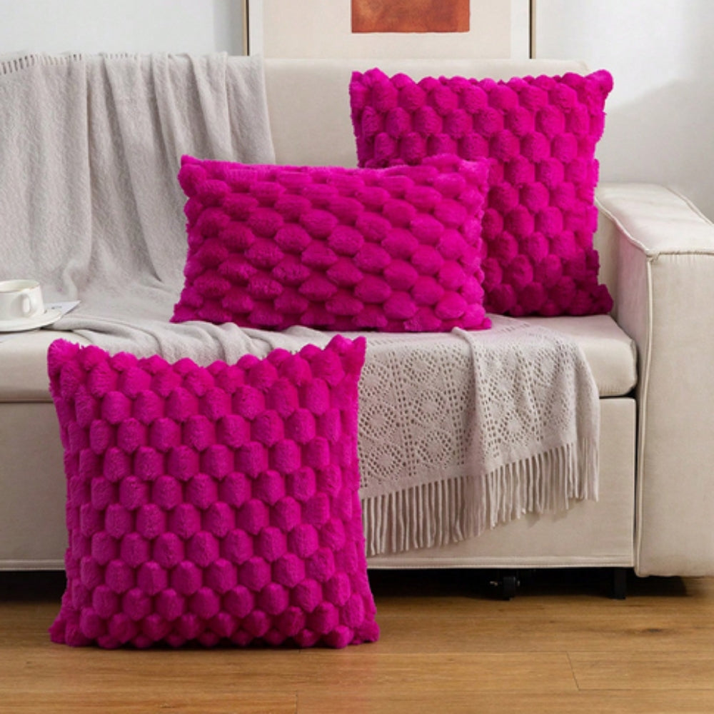 FluweelZacht Kussenhoes – Ultrazachte Pluche Hoes voor Bank of Bed