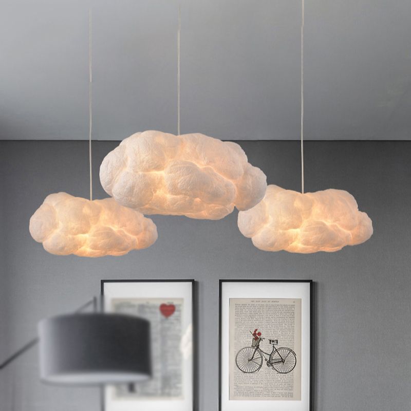 CloudyGlow Hanglamp – Zachte Verlichting in Wolkvorm voor Elk Interieur
