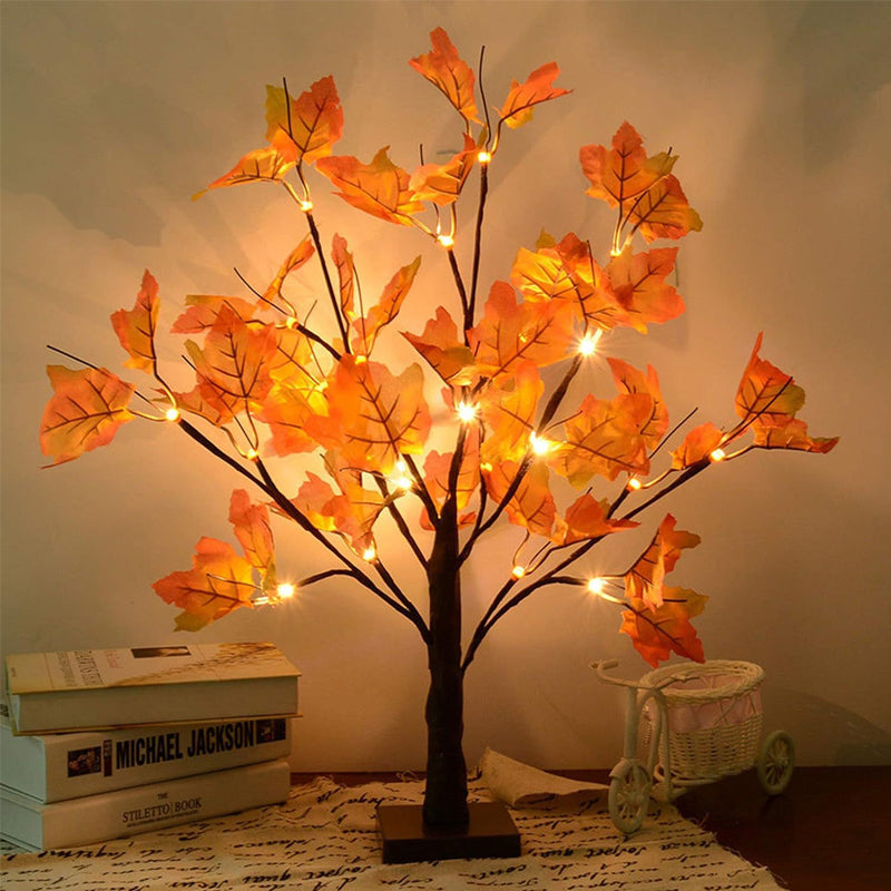 Sfeervolle Lichtboom met Rode Vogels – Flexibele LED Decoratieboom