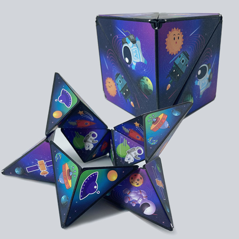 VouwFun Vormkubus – Creatieve 3D-puzzel voor Kinderen en Volwassenen