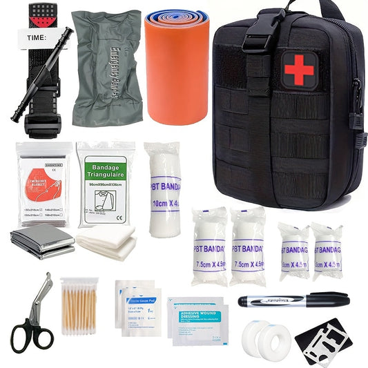 TravelAid EHBO Kit – Compacte Eerste Hulp Set voor Reizen & Outdoor