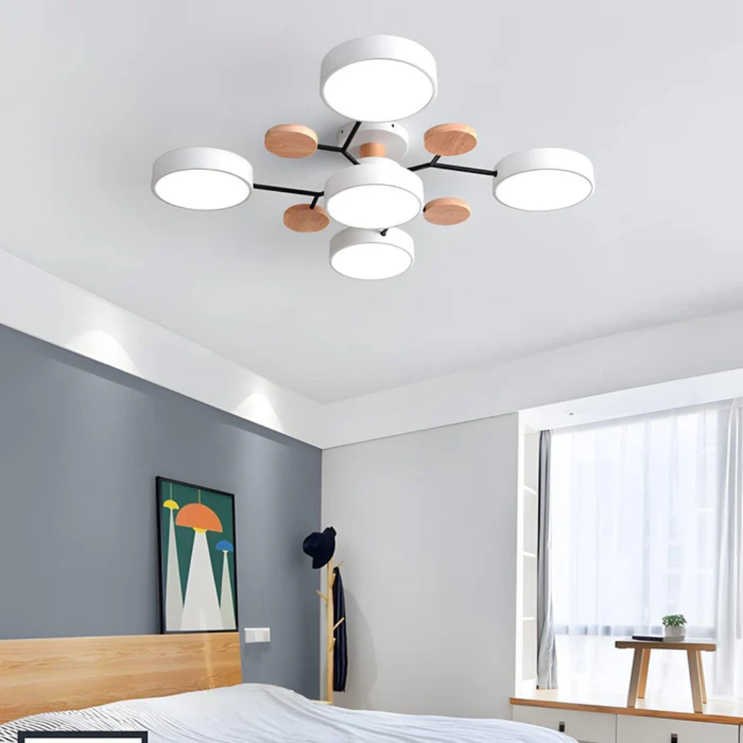 Plafondlamp Luxova – Moderne LED Plafonniere met Strak Design