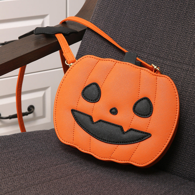 Halloween Messenger Bag – Minimalistische Schoudertas in Effen Kleuren