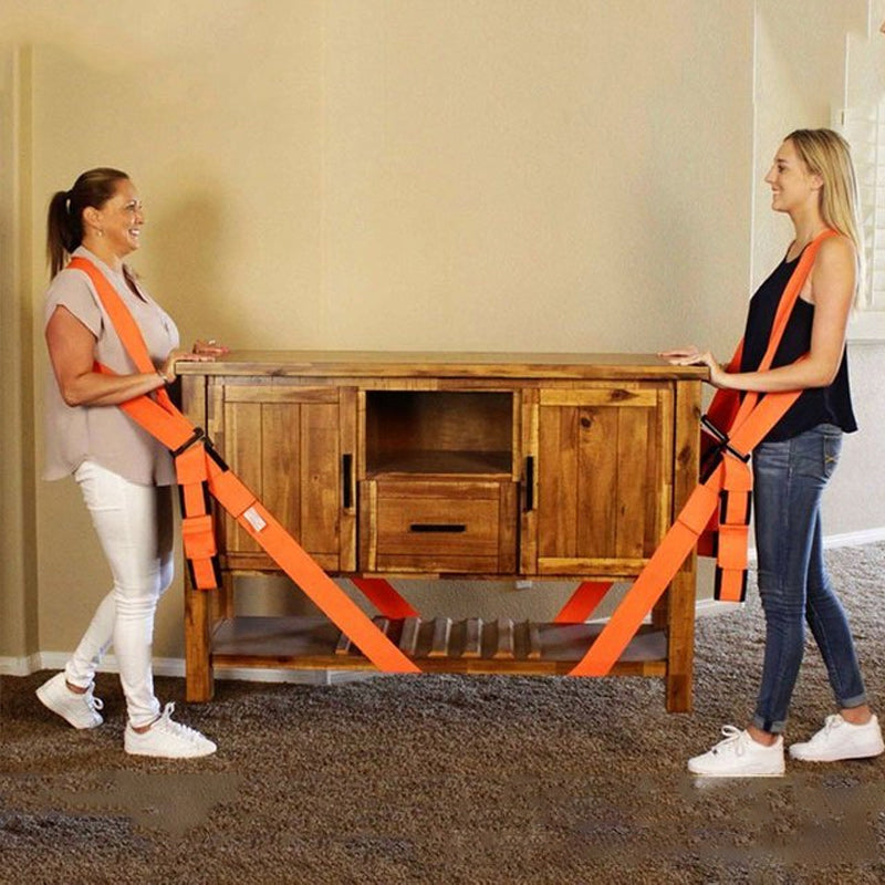 Norvo Verhuisbanden – Verstelbare Hefbanden voor Meubels en Zware Objecten (Max. 360 kg)
