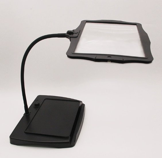 Oplaadbare LED-vergrootlamp met flexibele arm – 48 LEDs & USB-oplaadbaar