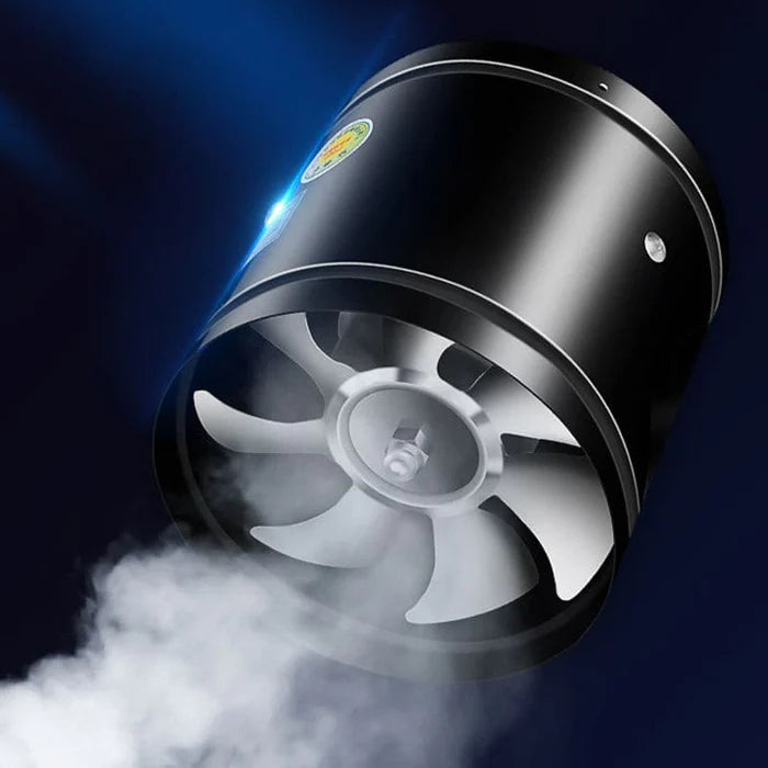 LuchtFlow MiniVent – Stille Wandventilator voor Thuis of Kantoor