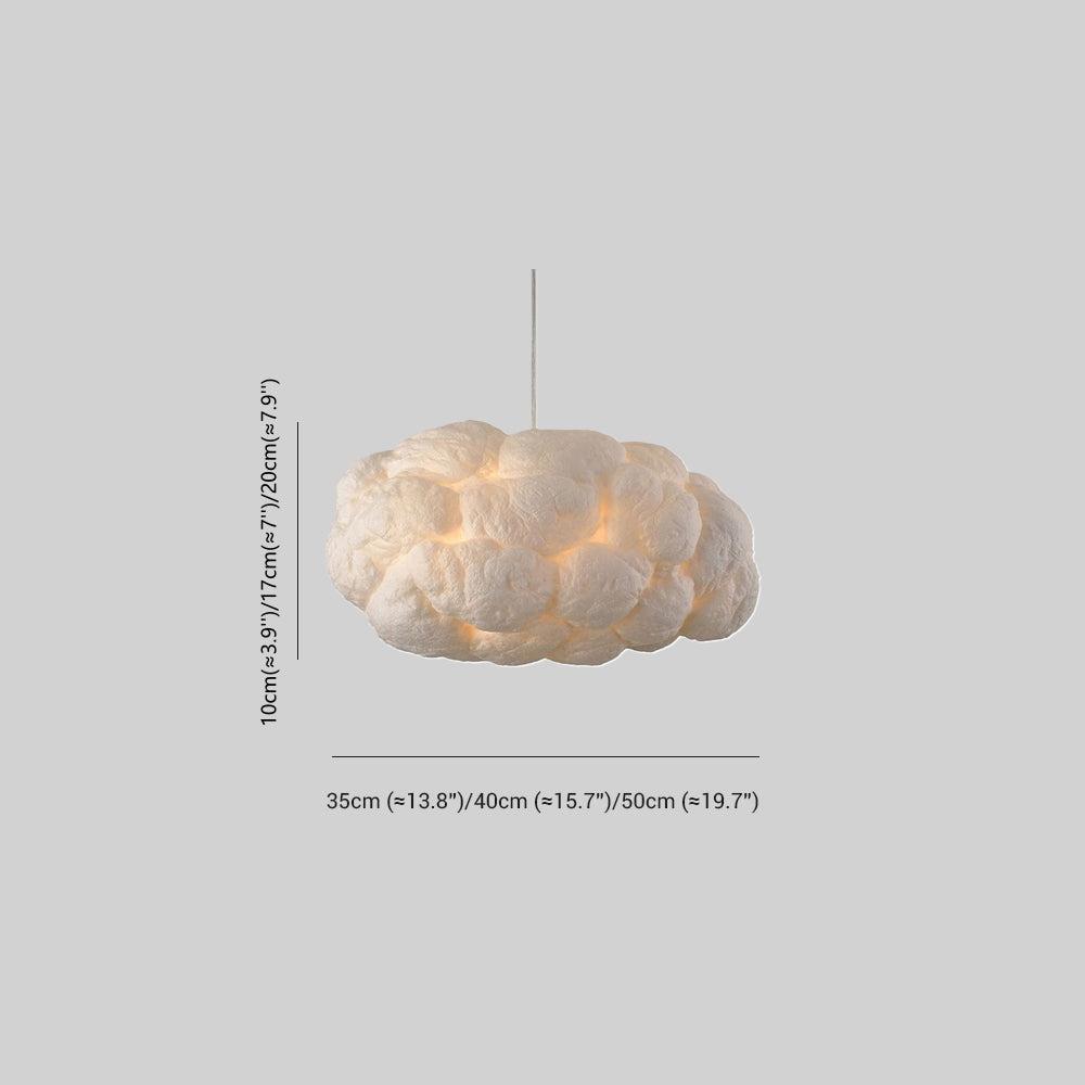 CloudyGlow Hanglamp – Zachte Verlichting in Wolkvorm voor Elk Interieur