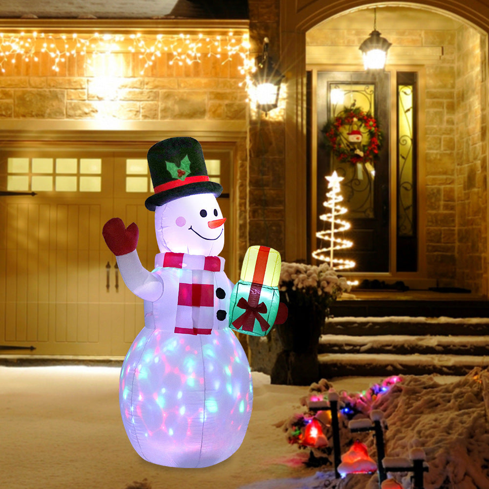 Kerst Ornament Decoratie –Sneeuwpop of Kerstboom met Verlichting