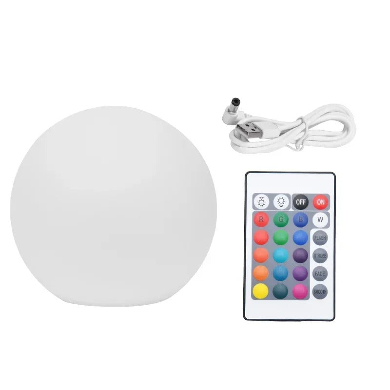 Waterdichte Zonne-Tuinbal Lampen – RGB LED Verlichting voor Buiten