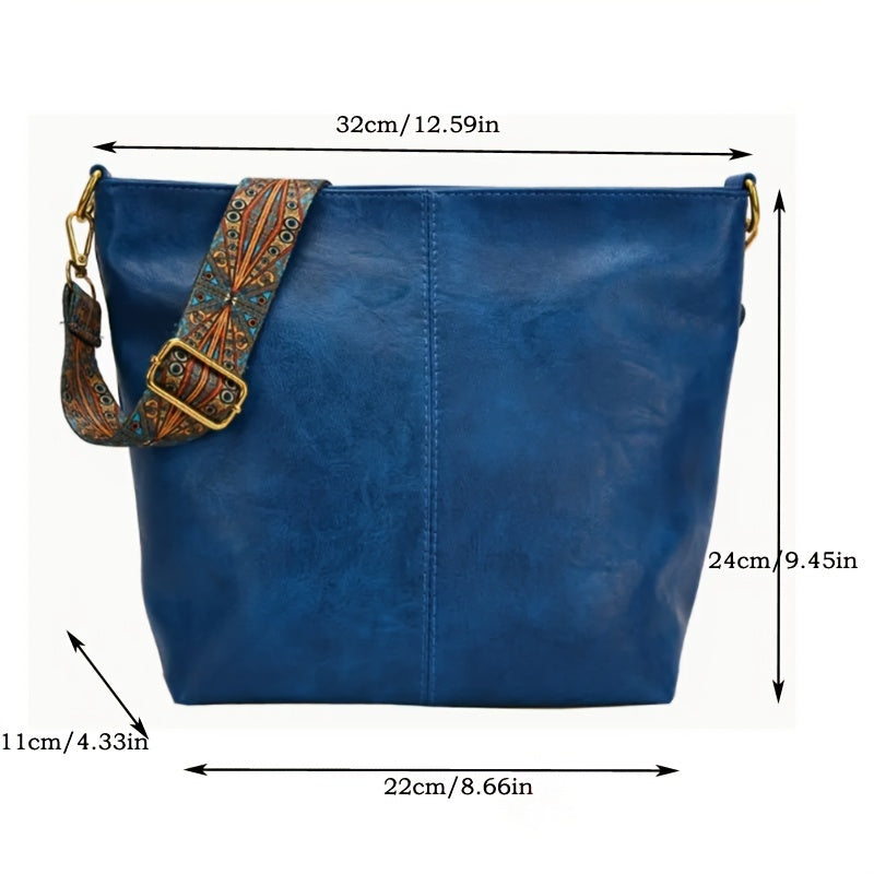 CityPure PU Messengerbag – Witte Stedelijke Schoudertas met Ritssluiting
