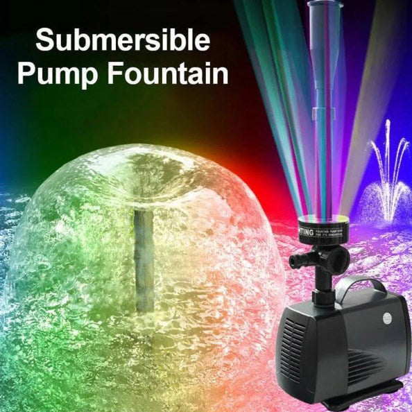 AquaStroom Fonteinpomp – Verstelbare Waterpomp voor Vijvers en Tuindecoratie