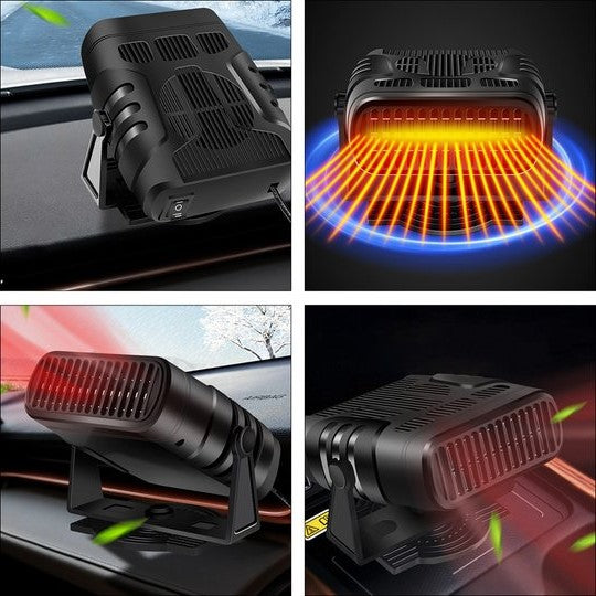 AutoHeat 12V Verwarming & Koelventilator – Snelle Ontdooiing en Comfort voor Auto’s