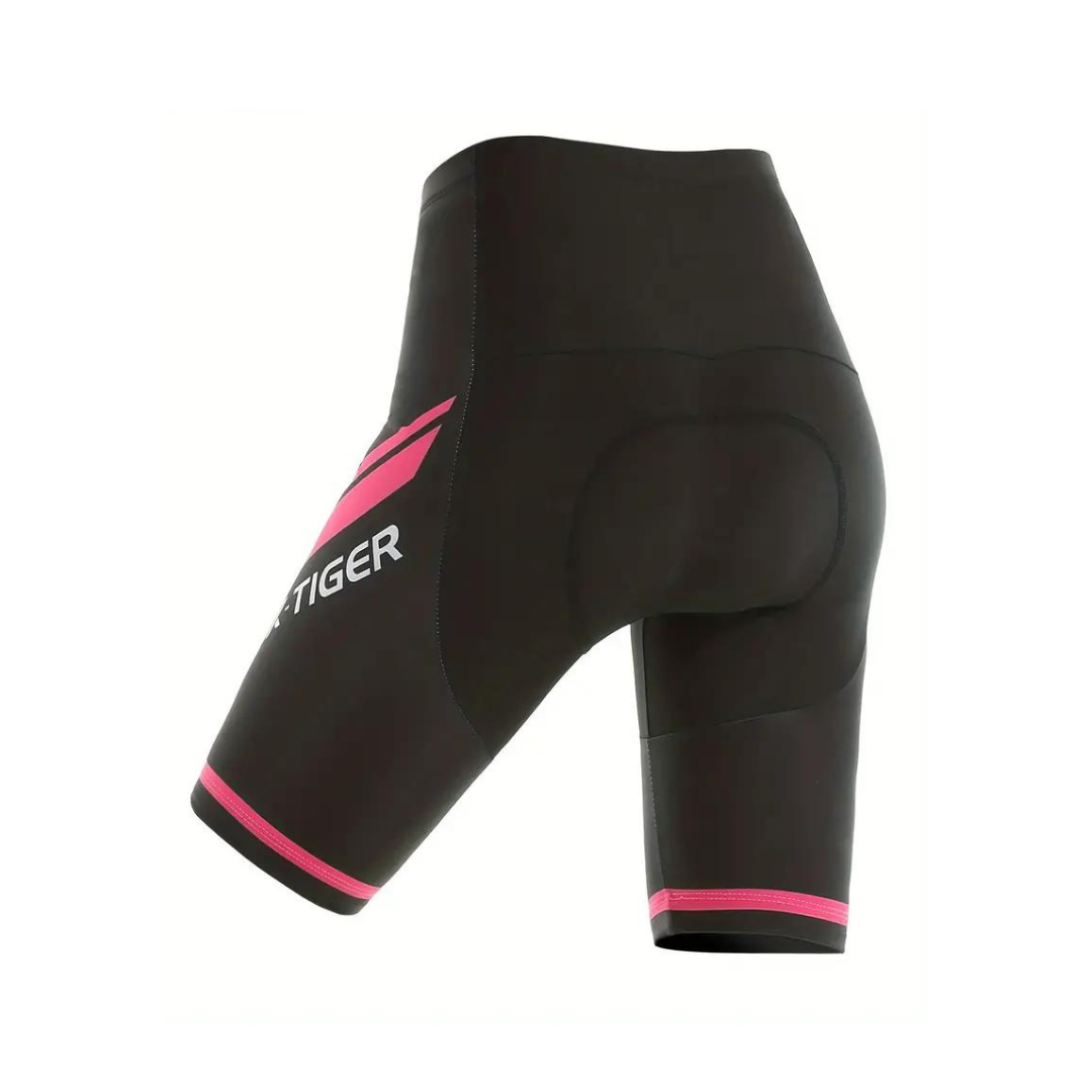 ZadelZacht dames fietsbroek met 3D-zeem – ademend, sneldrogend en anti-zadelpijn comfort voor lange ritten