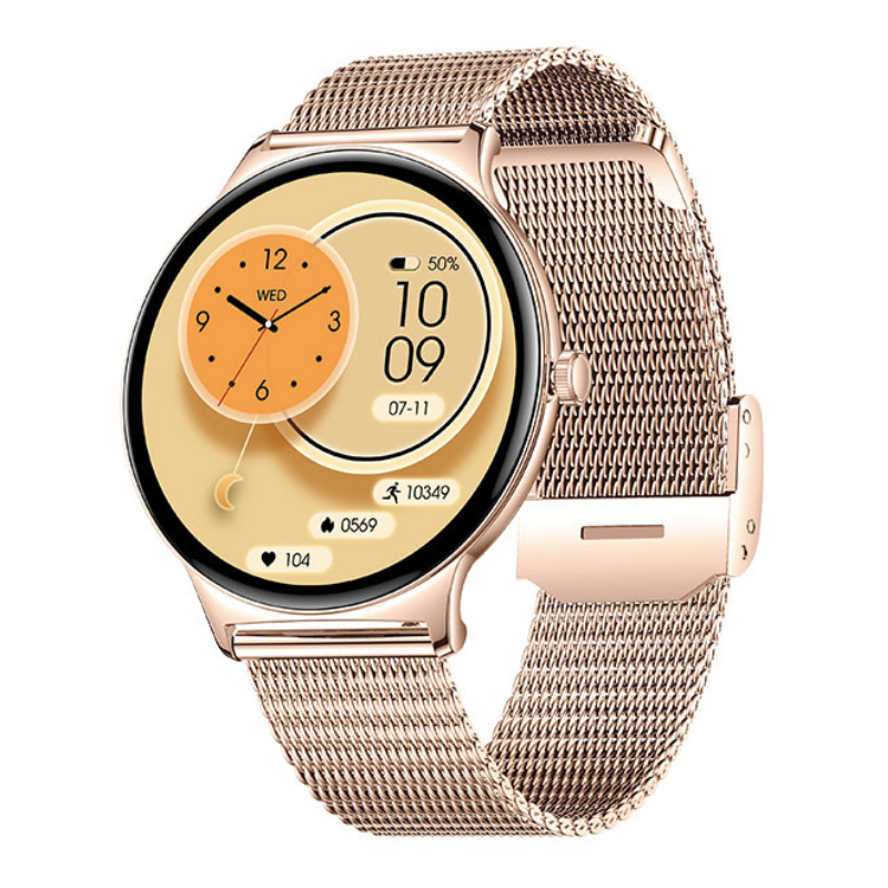 SlimFit Ultieme Smartwatch – Ultradun, Gezondheidsmonitoring & AMOLED Display