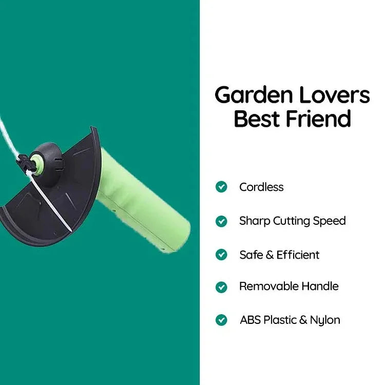 TuinTrim Compact – Snoerloze Onkruidtrimmer voor Precisiewerk in de Tuin