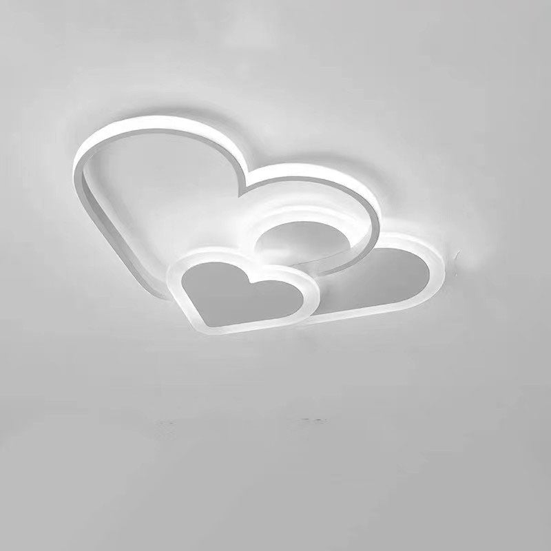 Scandinavische LED Plafondlamp – 42 cm – 30W – Dimbaar – Voor Woonkamer & Slaapkamer