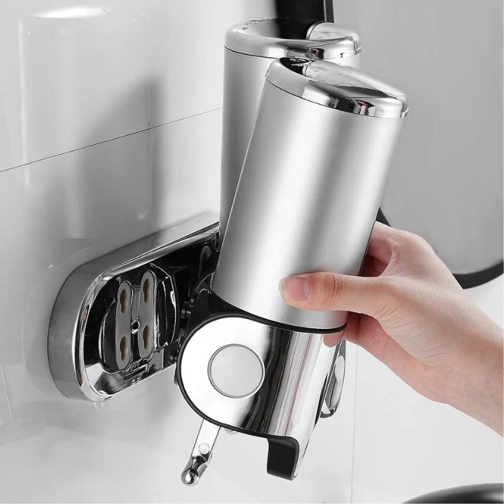 DuoPure Wanddispenser – Stijlvolle Zeepverdeler voor een Opgeruimde Badkamer