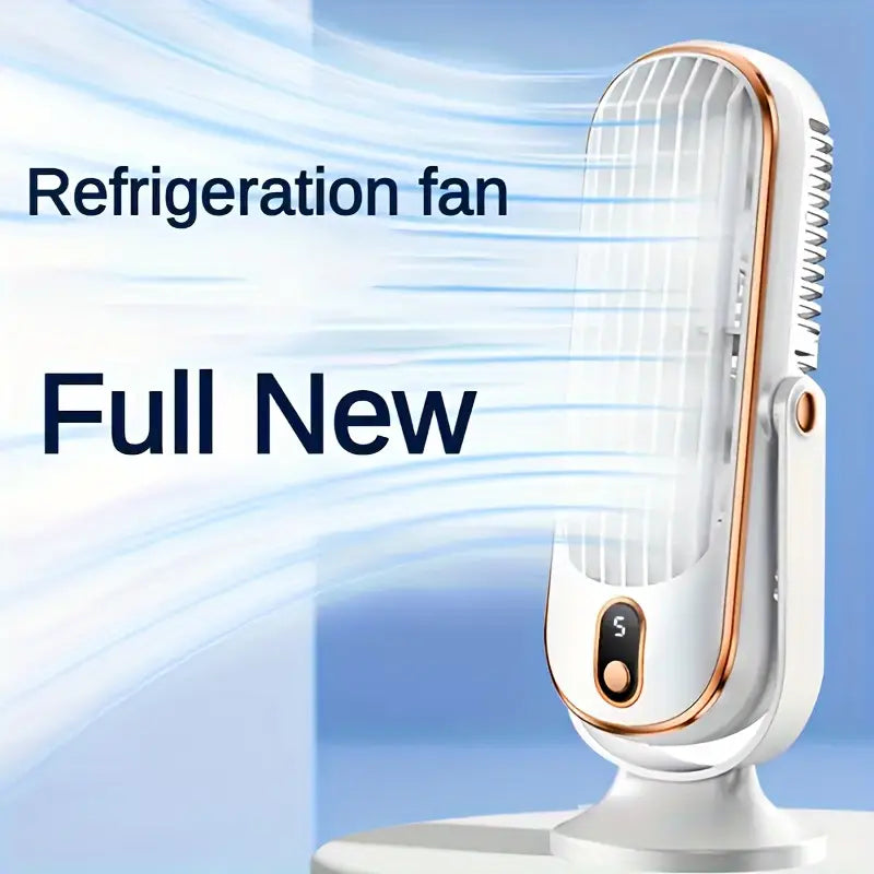 Draagbare Mini Airconditioner met USB-oplading – 5 Snelheden & 720° Rotatie
