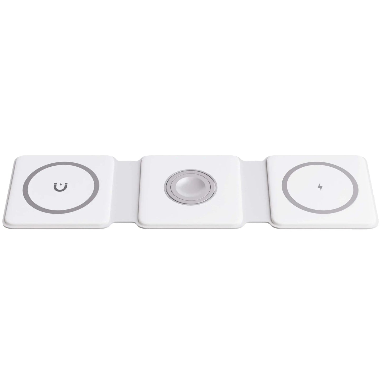 TriCharge Fold – 3-in-1 Opvouwbaar Draadloos Laadstation