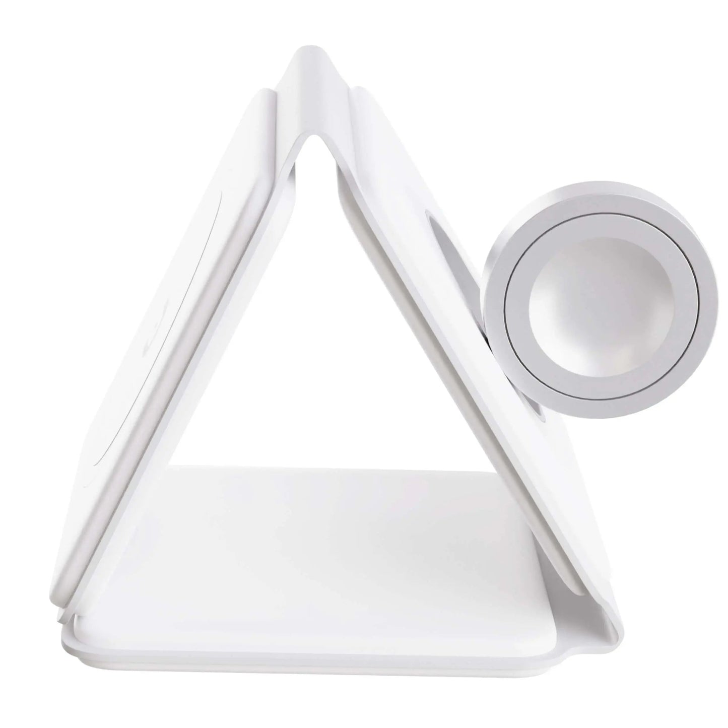 TriCharge Fold – 3-in-1 Opvouwbaar Draadloos Laadstation