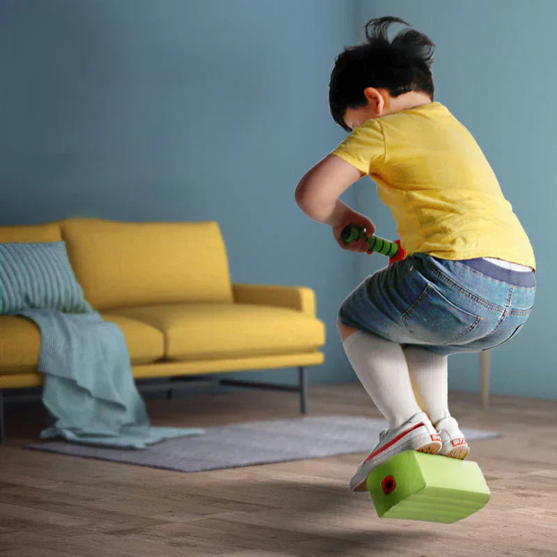 Springplezier BalansHopper – Veilige Foam Pogo-stok voor Kinderen