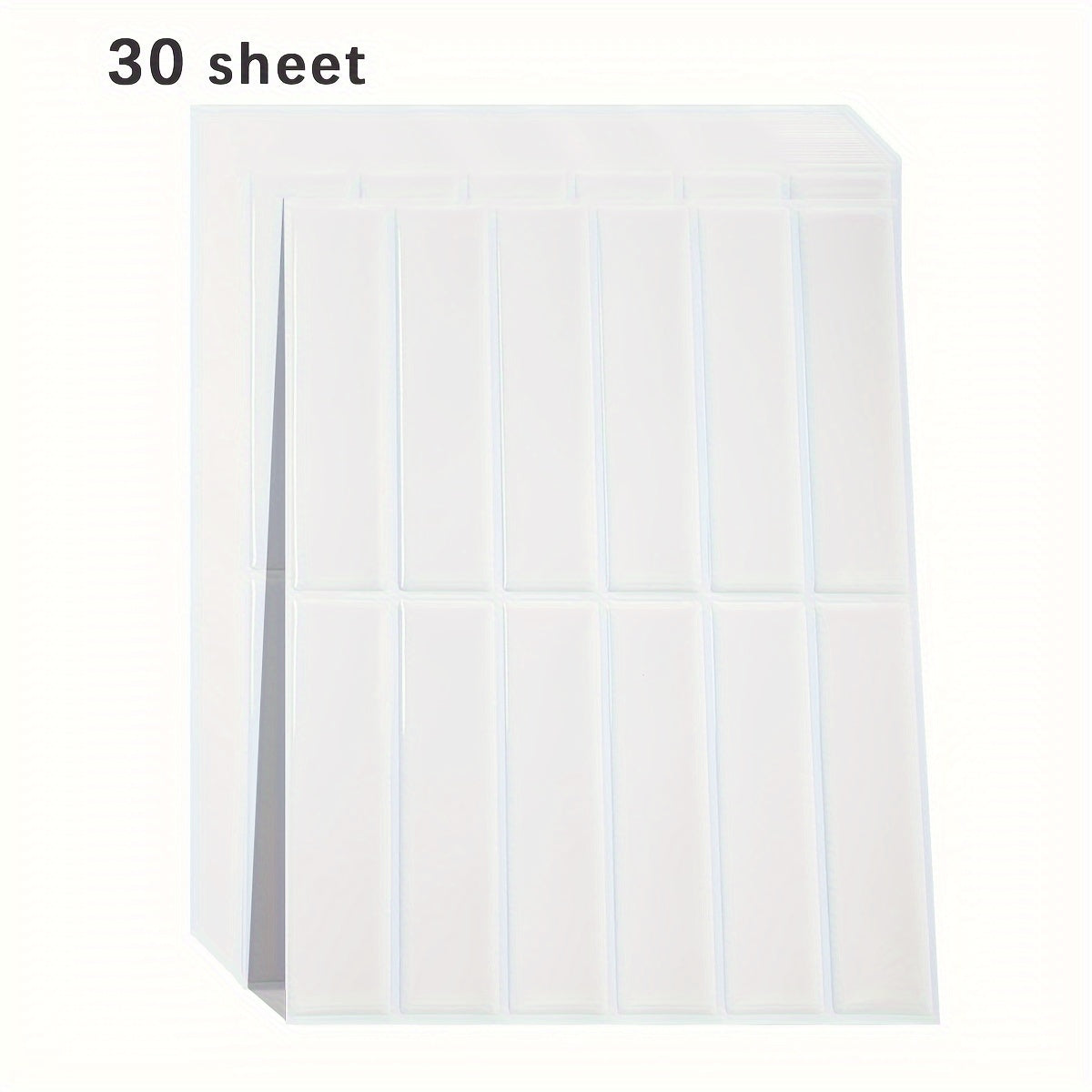 Self-Adhesive 3D Wall Tile Panels for Kitchen and Bathroom