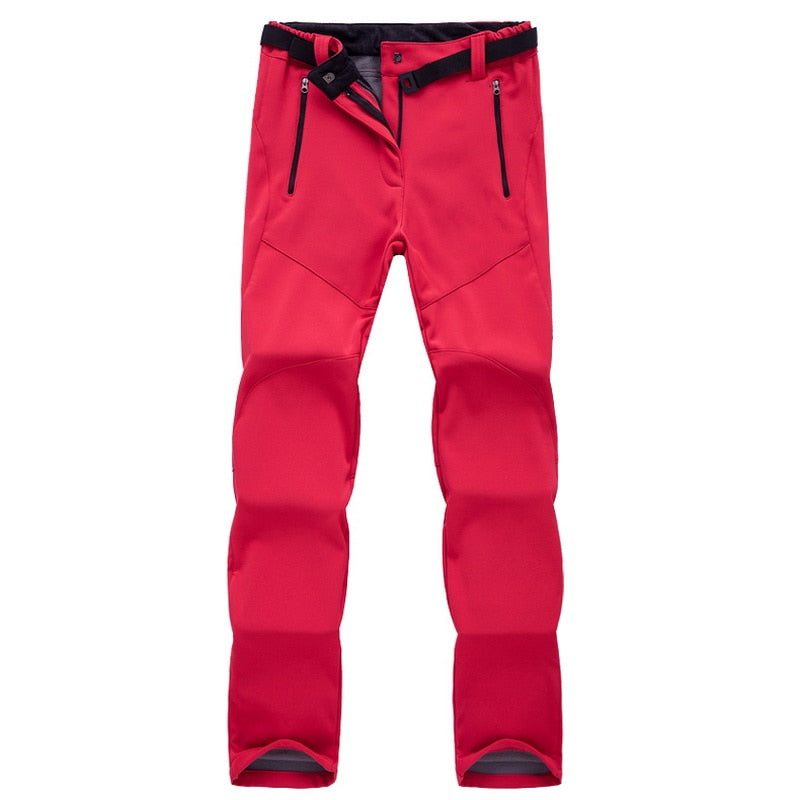 Waterafstotende Outdoor Wandelbroek voor Dames – Warm en Rekbaar met Ritszakken