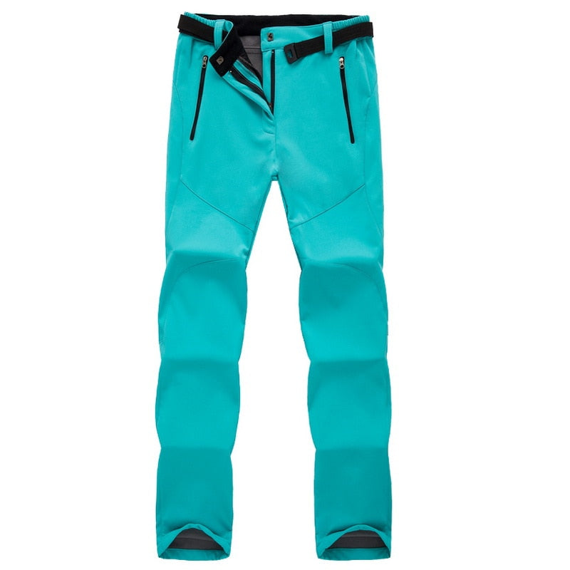 Waterafstotende Outdoor Wandelbroek voor Dames – Warm en Rekbaar met Ritszakken