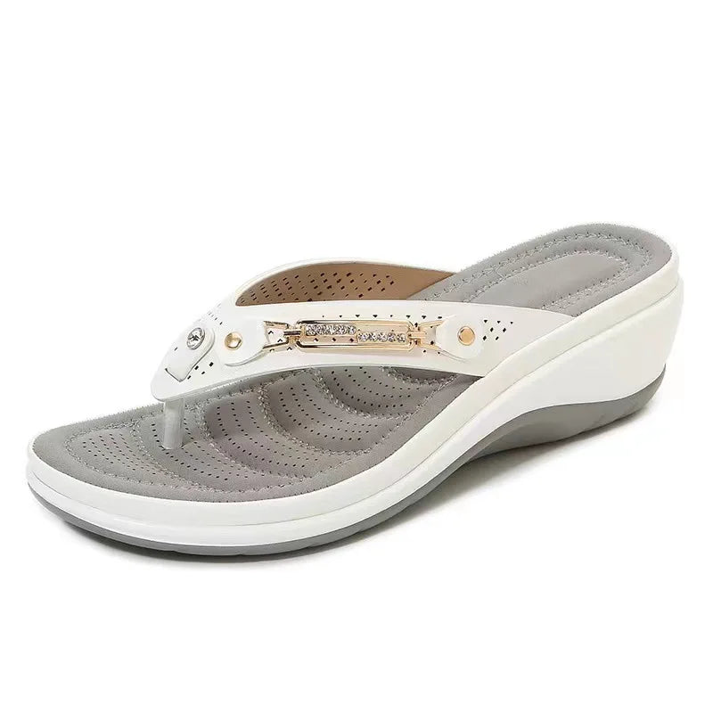 ZomerZacht Orthopedische Dames Slipper met Comfortvoetbed – Luchtig, ondersteunend en stijlvol – Perfect voor warme dagen