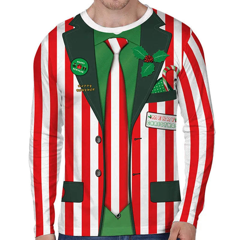 Kersttrui met Humoristische Print – Warme Comfy Wintertrui – Holiday Havoc