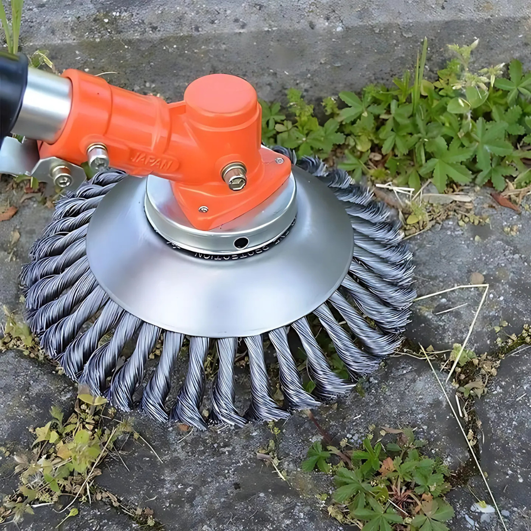 GrasSnij TurboKop – Universele 6-Mes Onkruidborstel voor Trimmers