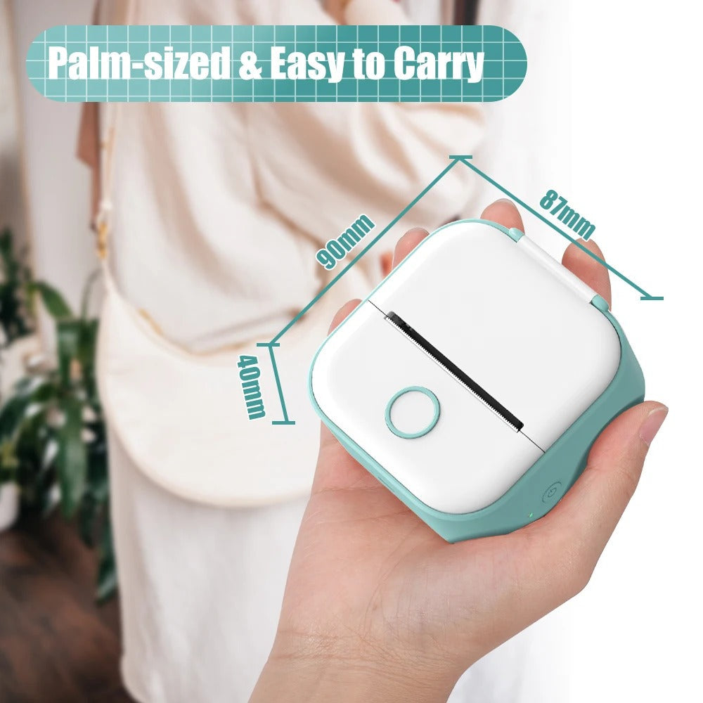 PocketPrint Mini – Draagbare Thermische Fotoprinter Zonder Inkt