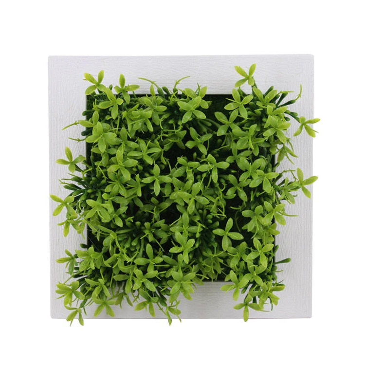 GroenFrame Wanddecoratie – 3D Kunstplant in Modern Ophangframe