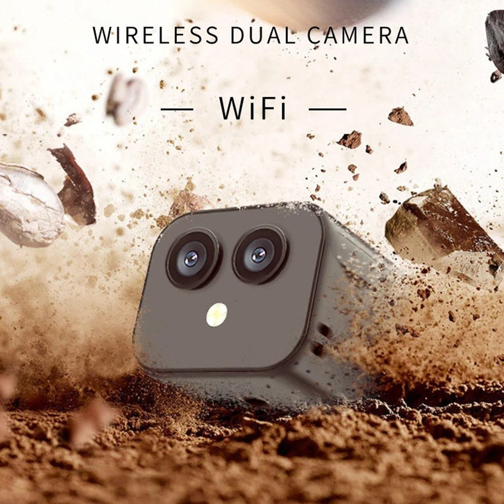 Draadloze 4K Beveiligingscamera met 170° Groothoek & Intercom