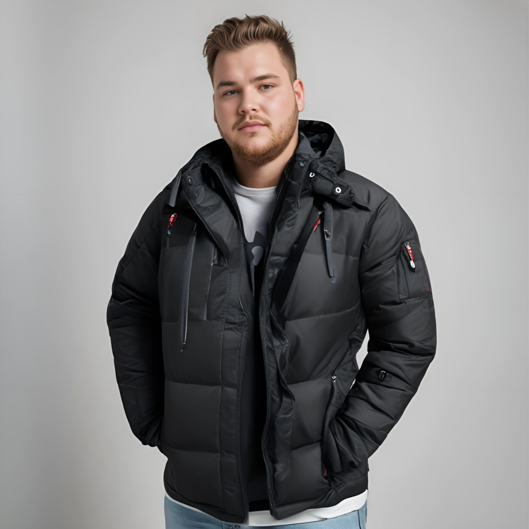 ArcticLine Herenjas – Warme en Stijlvolle Winterjas met Moderne Pasvorm