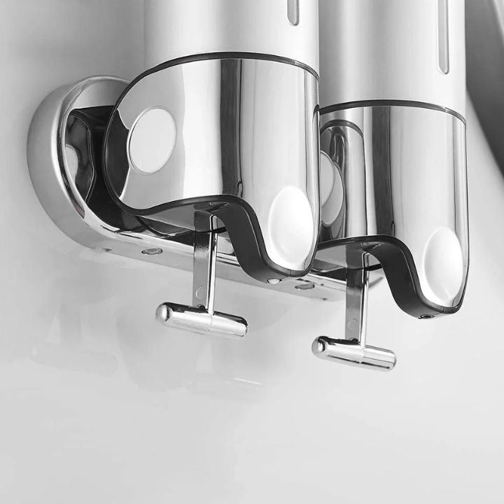 DuoPure Wanddispenser – Stijlvolle Zeepverdeler voor een Opgeruimde Badkamer