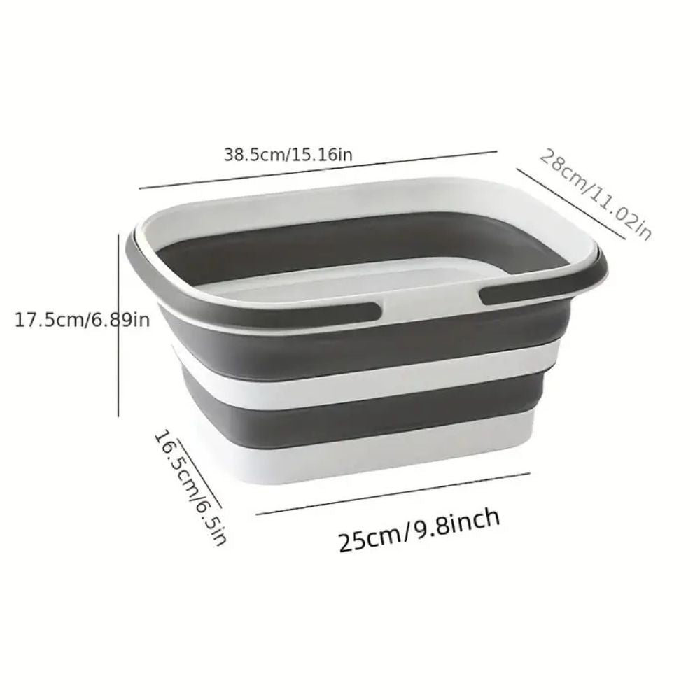 Opvouwbare Ultra Flex Multi-Use Mand – Voor Kamperen, BBQ en Huishoudelijk Gebruik