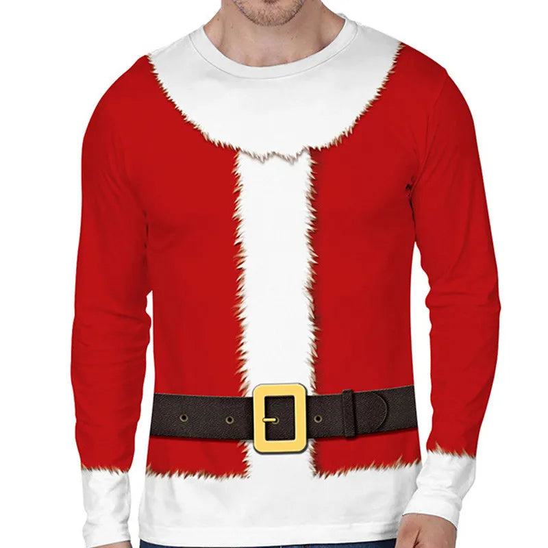 Kersttrui met Humoristische Print – Warme Comfy Wintertrui – Holiday Havoc