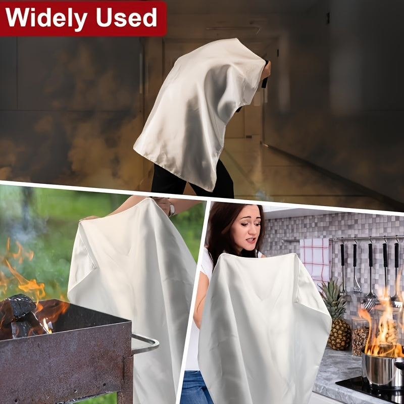 Brandveilig Glasvezel Branddeken – Compact Veiligheidsdeken voor Huis, Keuken en Auto