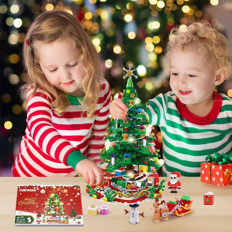 Kerstboom Bouw Adventskalender 2025 – Uniek Doe-Het-Zelf Kerstdecoratiepakket