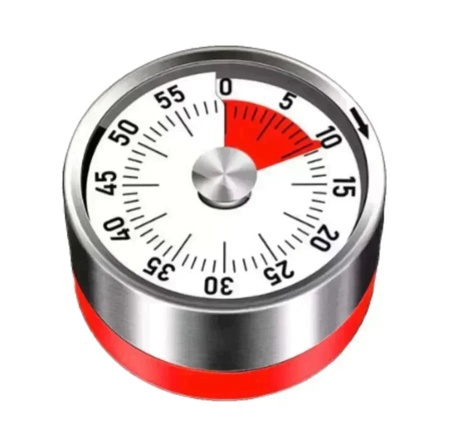 Magnetische Keuken Tijdklok - Mechanische Timer zonder Batterijen