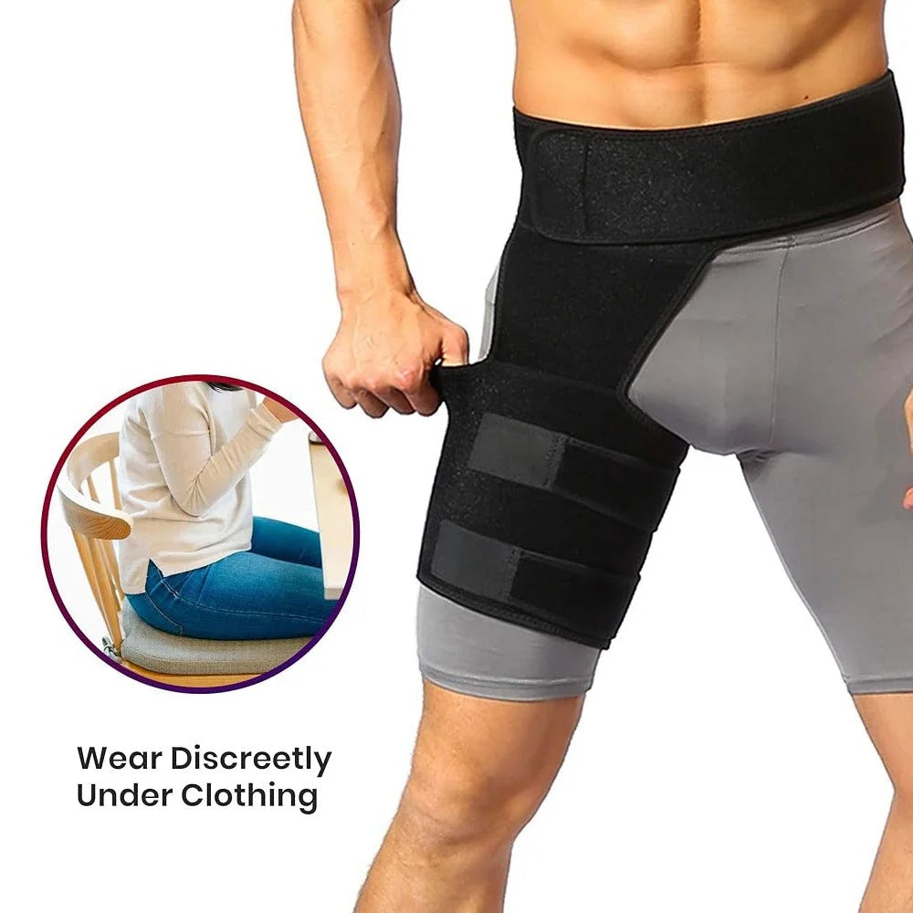 HeupFlex Pro – Verstelbare Orthopedische Heupbrace voor Pijnverlichting en Ondersteuning