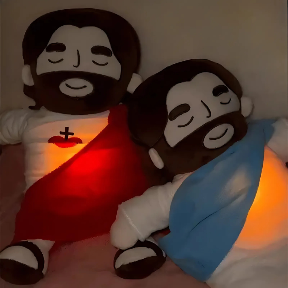 Heilige Knuffelvriend – Troostende Jezus Pluche Pop voor Kinderen